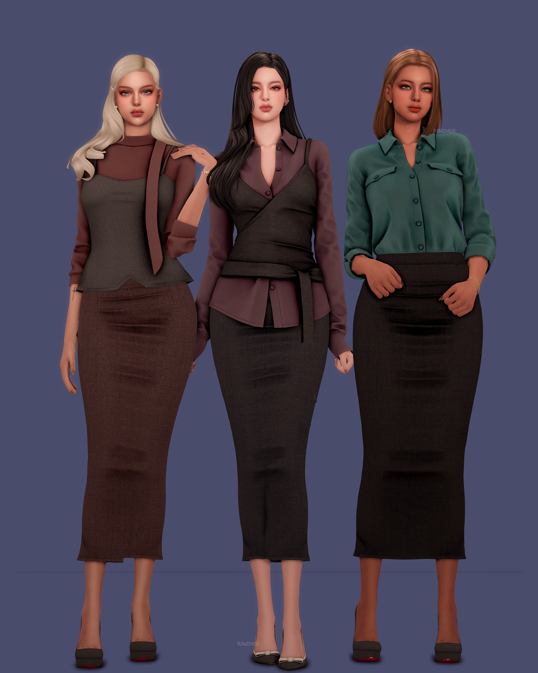 Галерея мода Сет одежды Classic Affinity Set #1